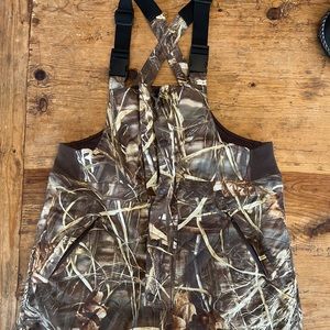 Herter's Advantage Max 4 HD Insulated Camo Hunting Bib Overalls size XL